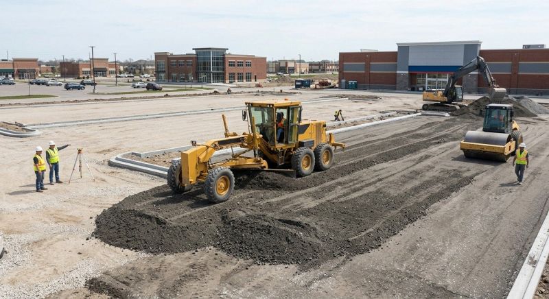 Parking Lot Gravel Repair in Marietta, GA