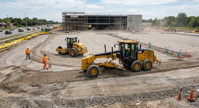 Parking Lot Leveling in Layton, UT